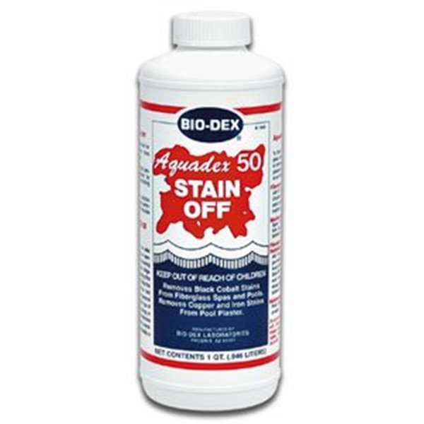 Bio-Dex Laboratories 1 AT Aquadex 50 Stain off Pool & Spa Stain Remover BI35395